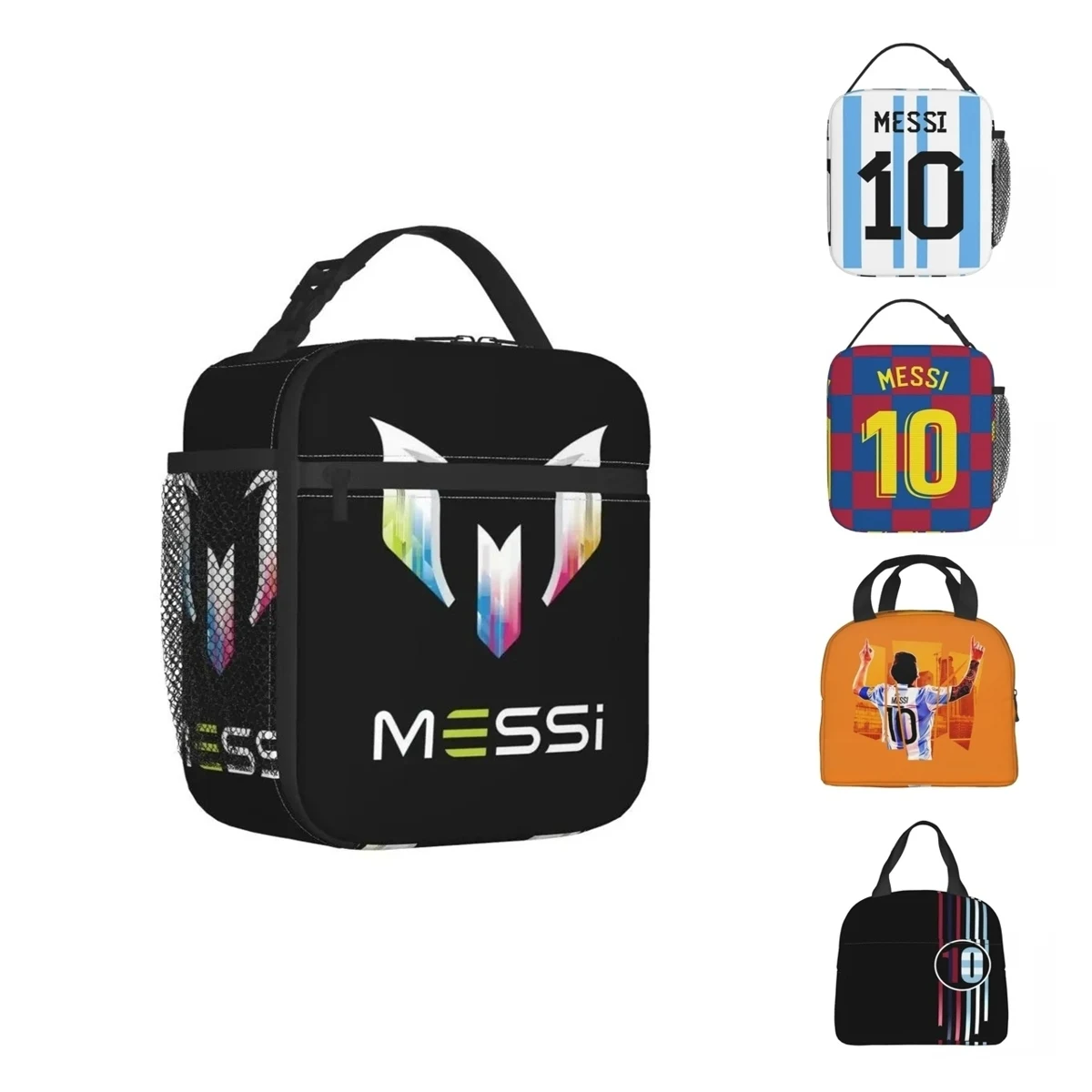 Messis 10 Football Soccer Merch Insulated Lunch Bag For Work CF