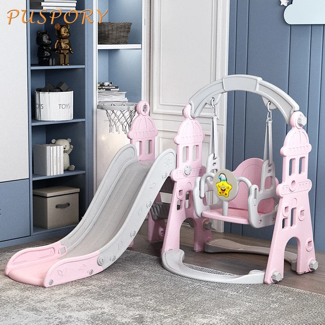 Jouet toboggan pour nouveau-né, toboggan multifonction, balançoire pour bébé,  aire de jeux intérieure et extérieure, puzzle Brindisi, paradis pour  enfant, nouvelle vente - AliExpress