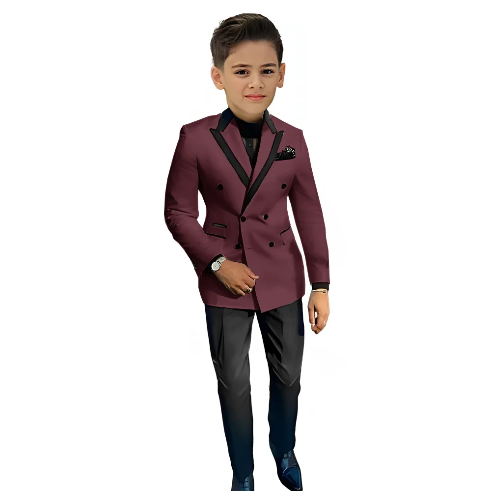Boys' Formal Blazer & Pants Suit 4