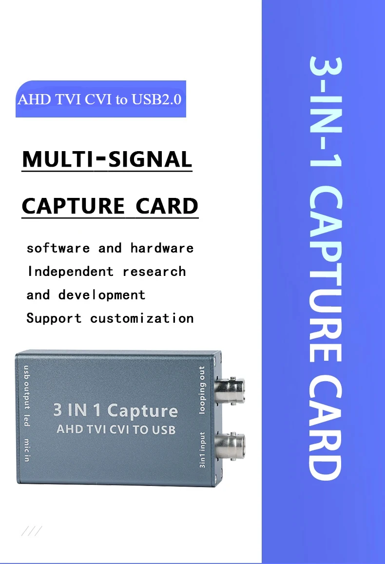 Hd Video Capture Piece LCC261 1080P CVBS To USB Video Capture
