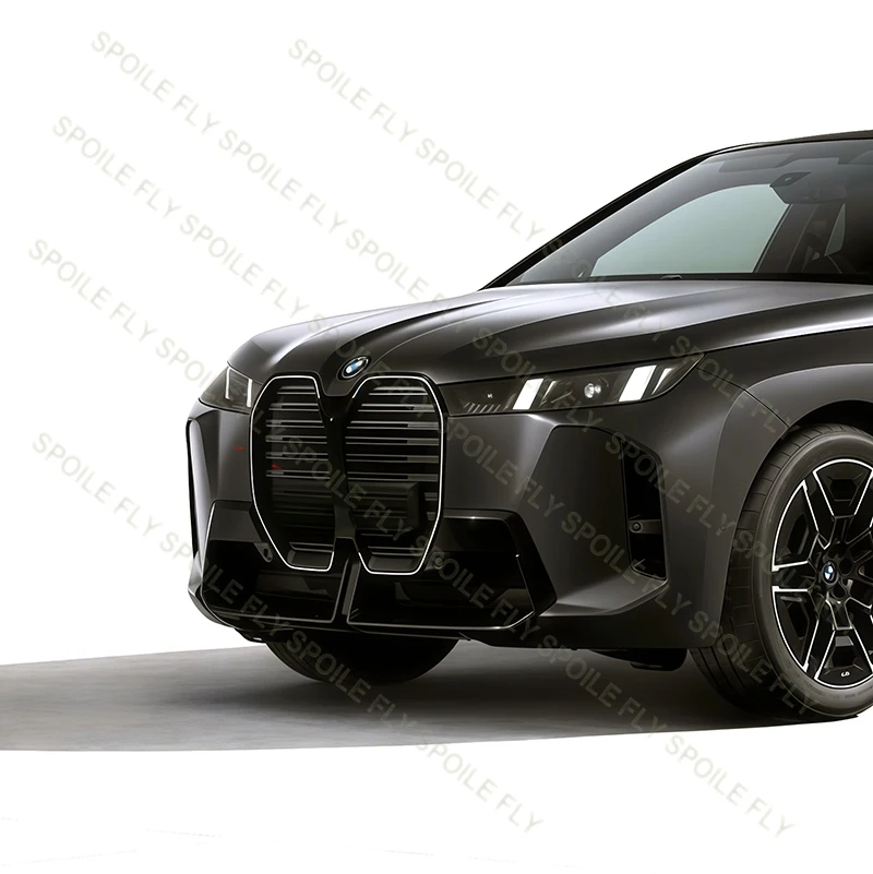 2022 BMW iX M60i M 스포츠 루미너스 LED 그릴 라이트 그릴 그리드 프레임 교체 고품질 PC 소재 글로스 블랙
