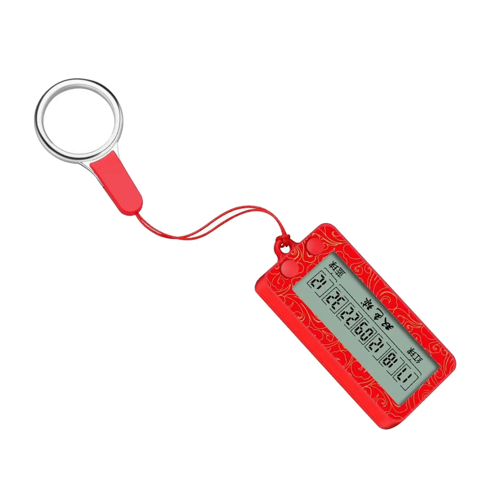 Electric Lottery Picker Portable with Lanyard Digital Dice Lucky Numbers Game for Cafe Nightclub Party KTV Recreational Activity