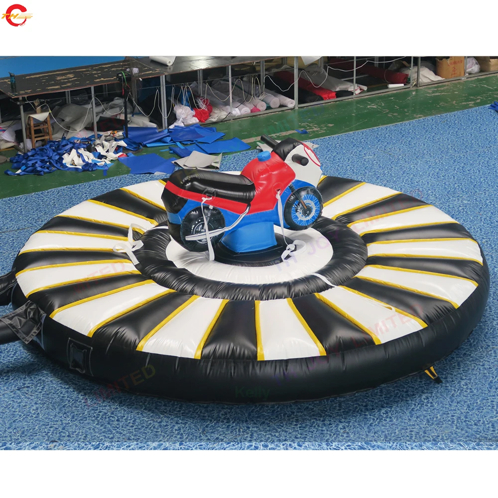 

Free Door Ship 4m/5m Dia Inflatable Motorbike Ride Inflatable Manual Bull Ride Rodeo Riding Sport Game Carnival Toys for Sale