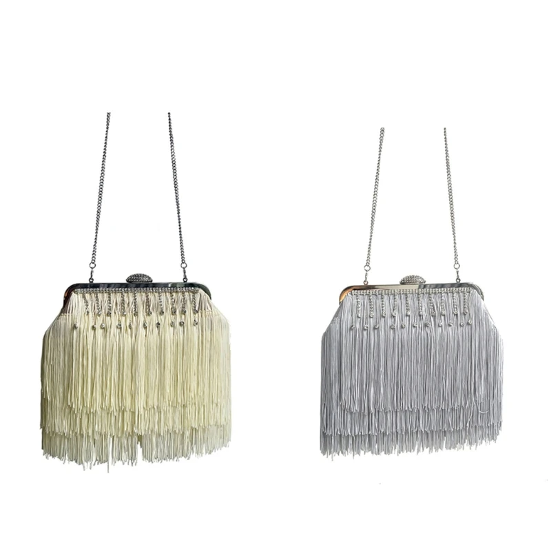 

Women Evening Bag Wedding Clutch Detachable Chain Shoulder Bags Handbag