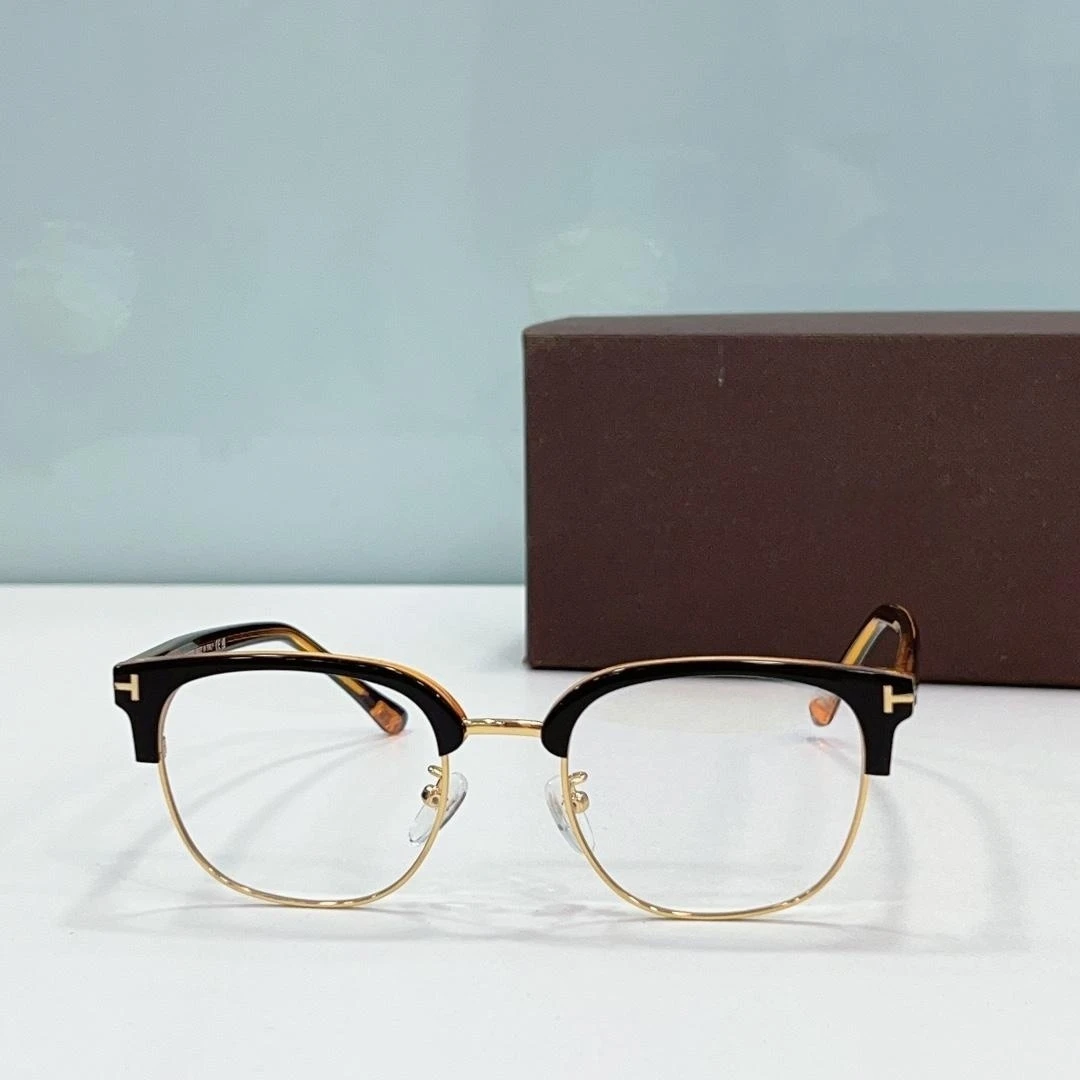 

Glasses For Men Women Tom For Women's Eyeglass Frame TF5961T Retro Acetate Titanium Round Eyeglass Frames Man Glasses Frames