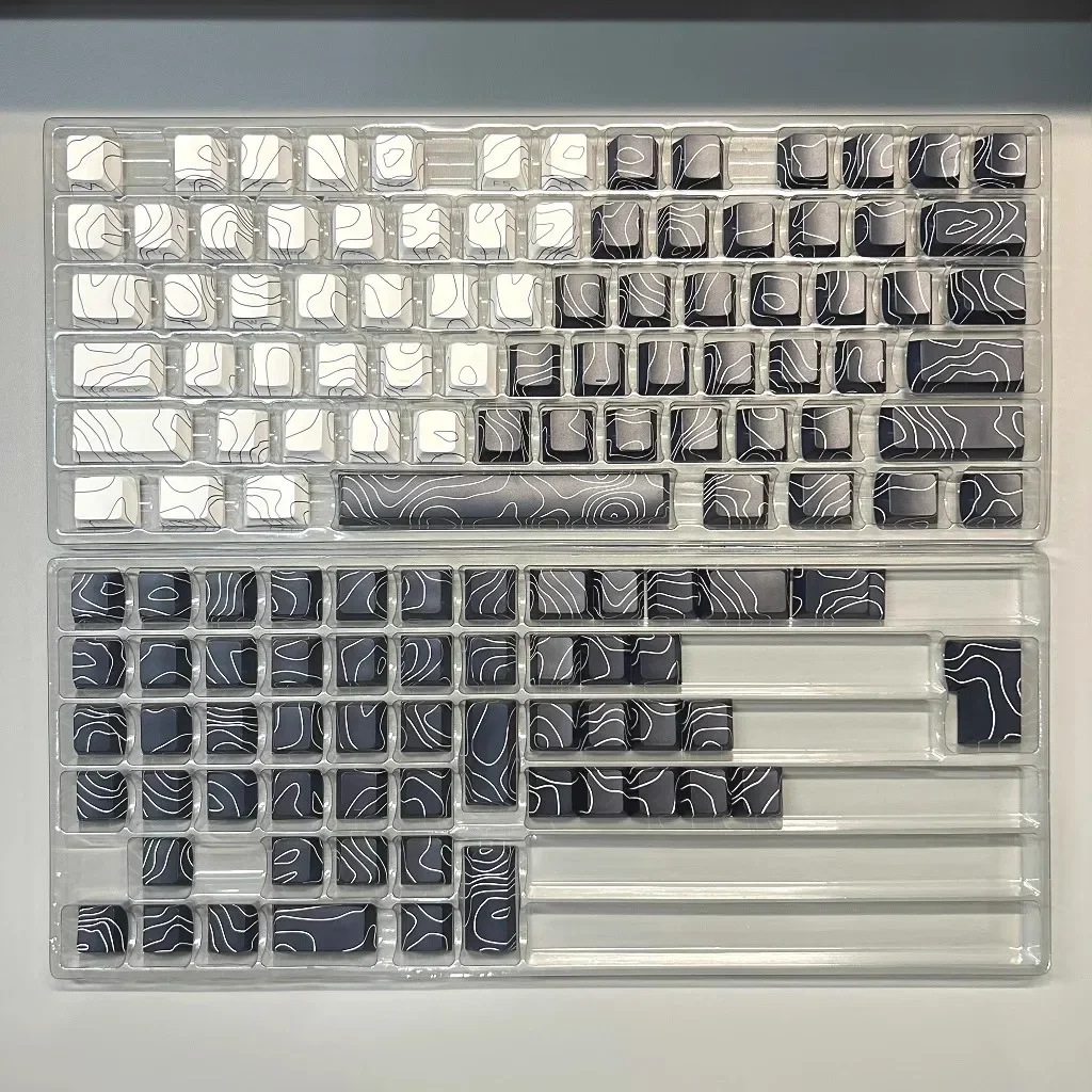 XVX Contour Keycaps Wooting 60He+Mechanical Keyboard Keycap