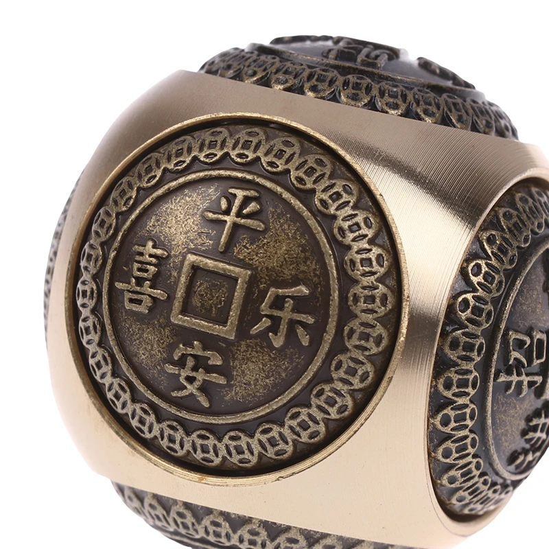 Fidget Toys Brass Fidget Spinner Cube Six-sided Rotation Spherical Chinese Style for Adult Antistress for fidget toys,anti stress toys