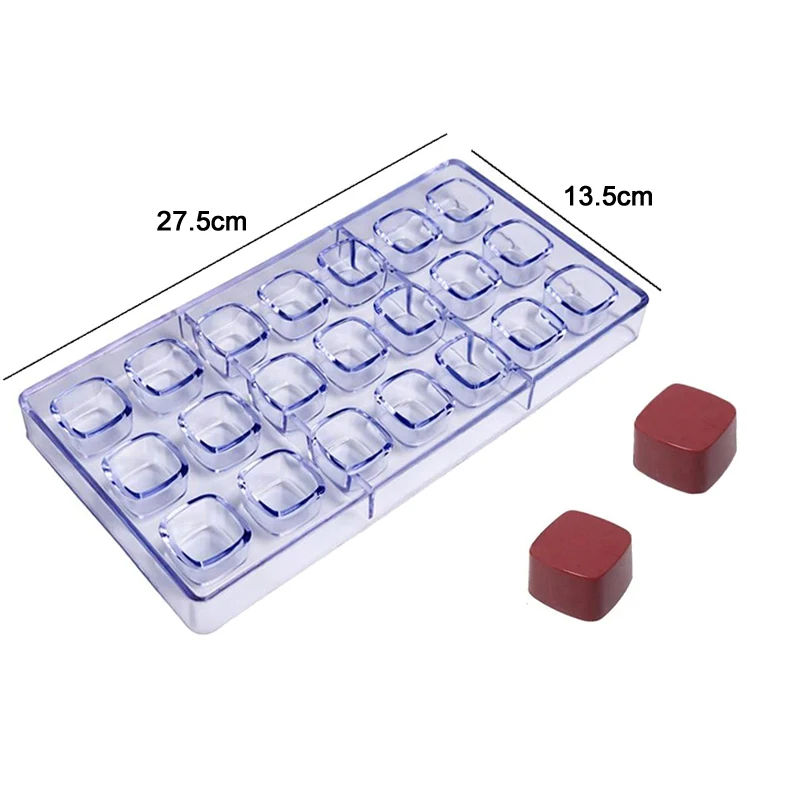 Chocolate Mold 3D Polycarbonate Transparent Plastic Kitchen Baking Tools for DIY Pastry... - SKU CMHB1738 - UGI Packaging
