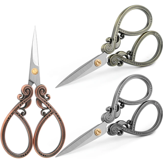 SHWAKK 1PCS Embroidery Scissors Cross Stitch Scissors Stainless Steel High  Quality Suitable For Professional Tailor Quilting