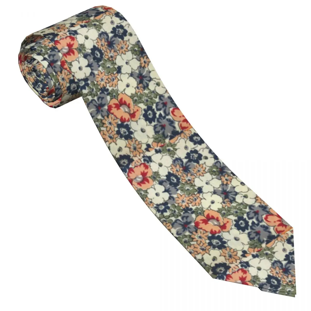 

Галстук с цветочным принтом, Необычные классические повседневные Галстуки для мужчин, повседневная одежда, качественный галстук для воротника с рисунком