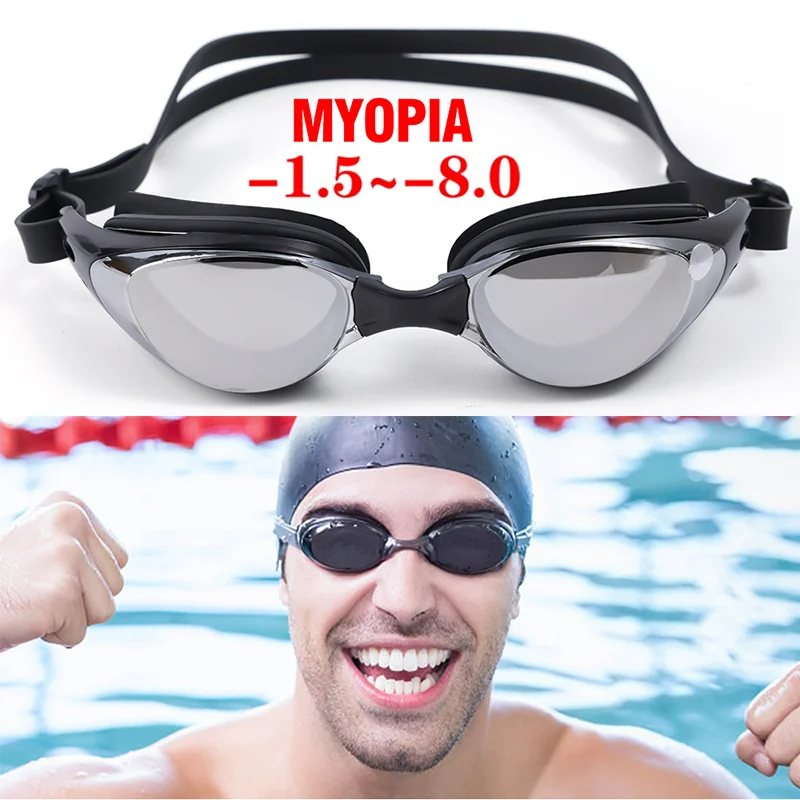 Silicone Swim Goggle Glasses Eyewear Silicone Swimming Glasses Myopia Swimming Aliexpress