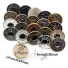 10/20Sets 17mm Brass Jeans Buttons Hollow Shank Button Sewing-Free Change Waist Size Buttons for Garment Sewing Accseeories 2