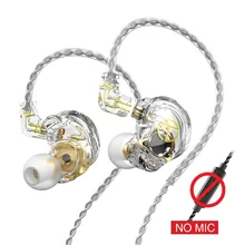 

NEW ST2 Earphones Hybrid technology HIFI Bass Earbuds In Ear Monitor Headphones Sport Noise Cancelling Headset