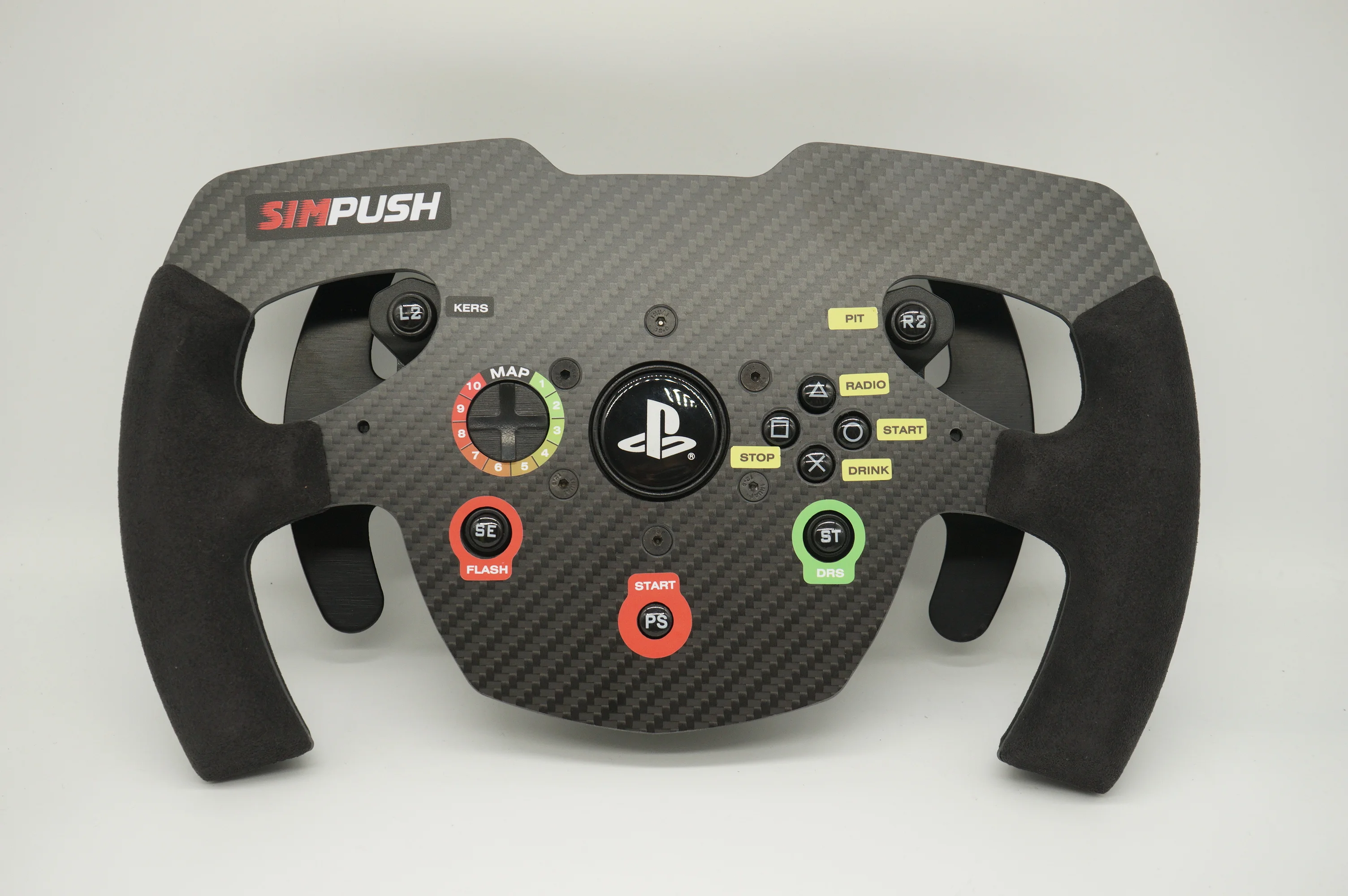 Thrustmastert300rs t300gt、mod f1 gt3 SIM用のSimpushレーシングSIM 