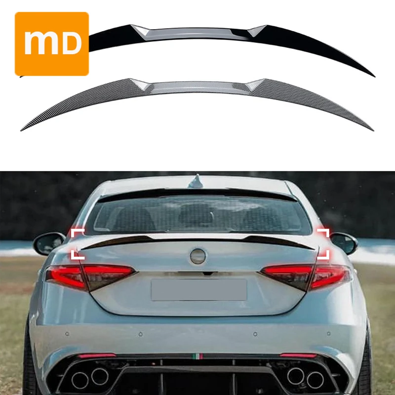 Alettone Spoiler Nero Lucido Per Alfa Romeo Giulietta Giulia 2015 Spoiler Ala Di Coda Kit Carrozzeria Protezione Accessori Auto