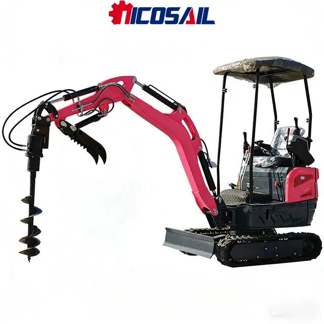 1.7-ton crawler excavator, 2.0 mini excavator, small excavator cab 1