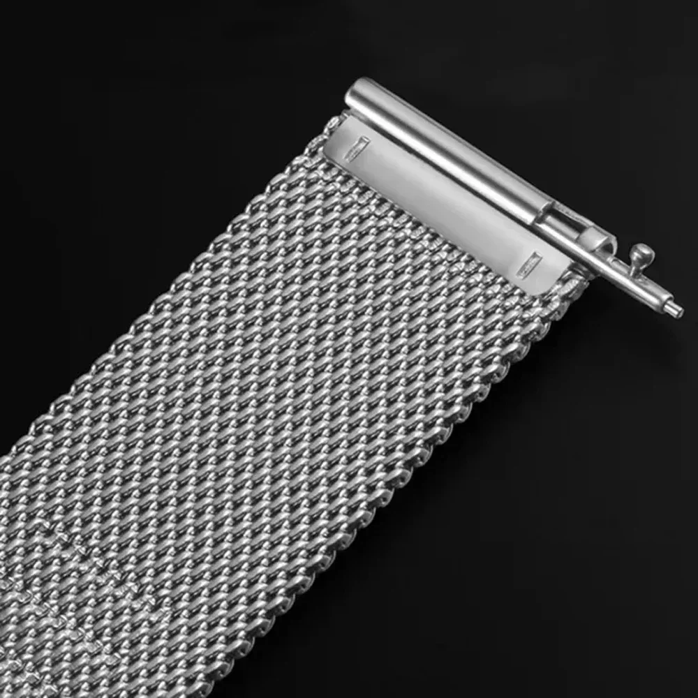 Stainless Steel Mesh Strap, Universal 22mm Watch Band