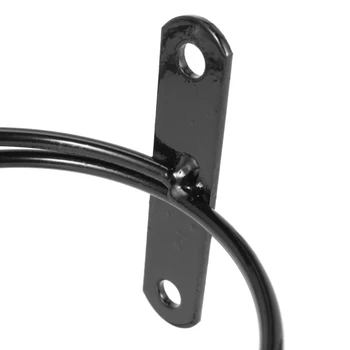 AFOURT-6Pack Portabottiglie da Parete Semplice per Singola Bottiglia, Espositore per Bottiglie di Vino, Portabottiglie in Metallo da Appendere