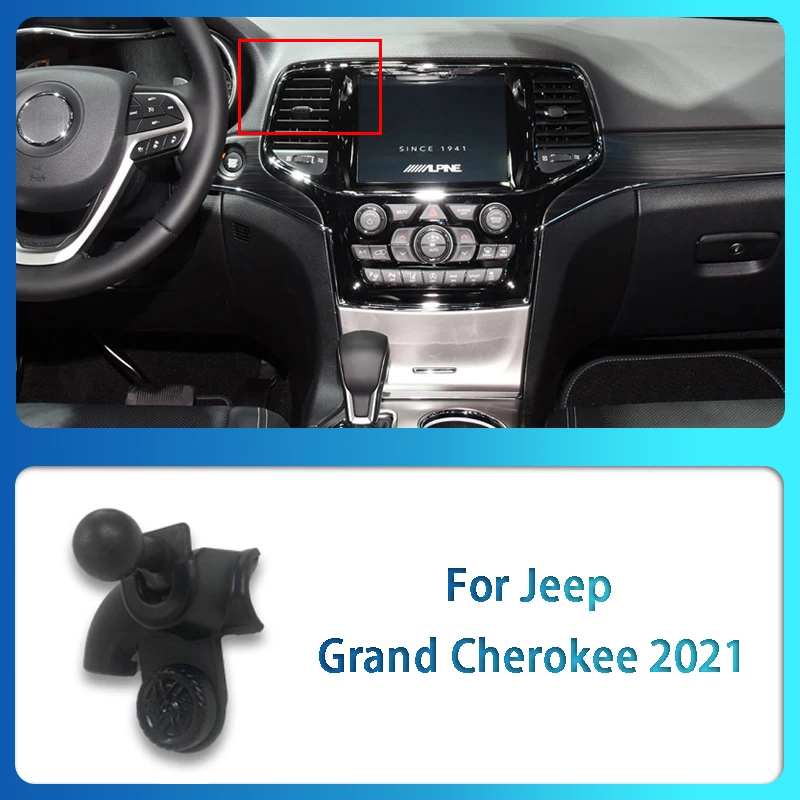 Air Vent 2021 Jeep Grand Cherokee Phone Mount Car Mobile Phone