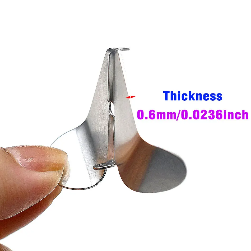 10 Stück Summer Spinner Blades Propellerteile für Buzzbait Angelköder Handwerk DIY Conversion Decoy Tackle – Detail 4