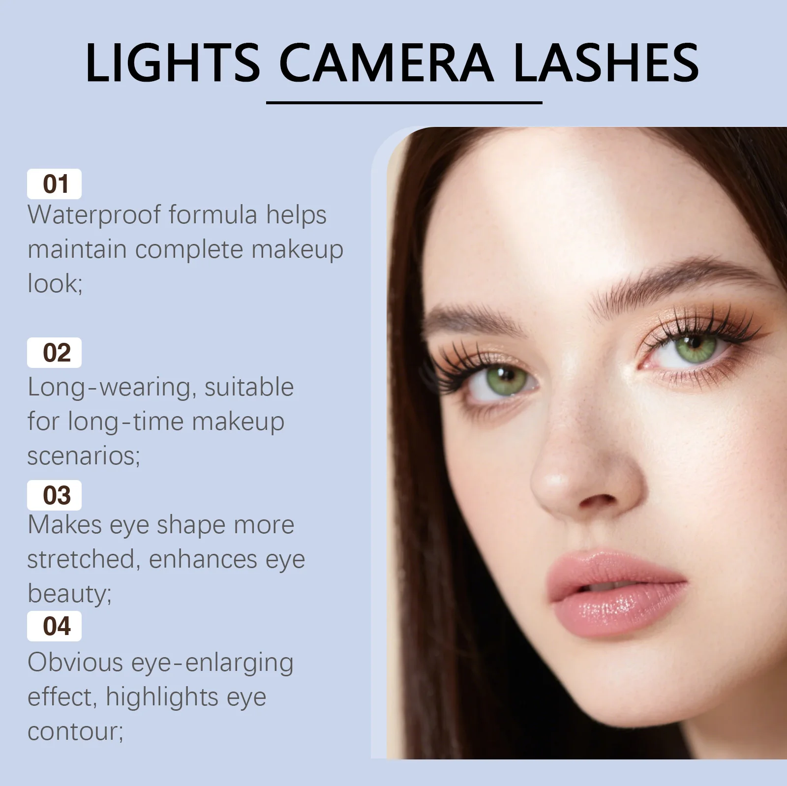 Waterproof Long-lasting Mascara, Lengthening And Smudge-proof_voghion.com