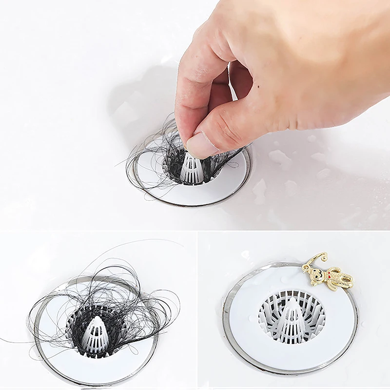 Kitchen Sink Filter Strainer Filter Anti-clogging Washbasin Mesh Sink Bathroom Strainer Drain Hole
