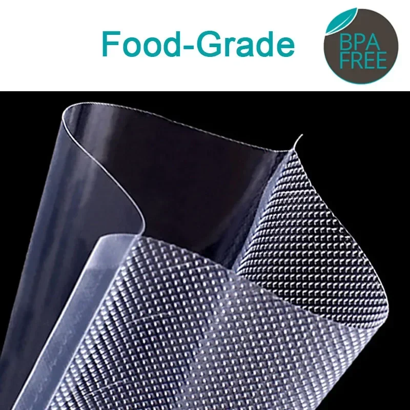 100pcs Food Vacuum Sealer Bags for Sous Vide Food Saver Kitchen Storage Bag BPA-Free Vacuum Packaging Bags Kitchen Tool 2