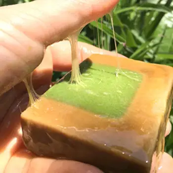 Sapone all'olio essenziale Crescita dei capelli Barre leviganti volumizzanti Rafforzamento Ispessimento Cura dei capelli Shampoo Detergente per le mani del corpo del viso