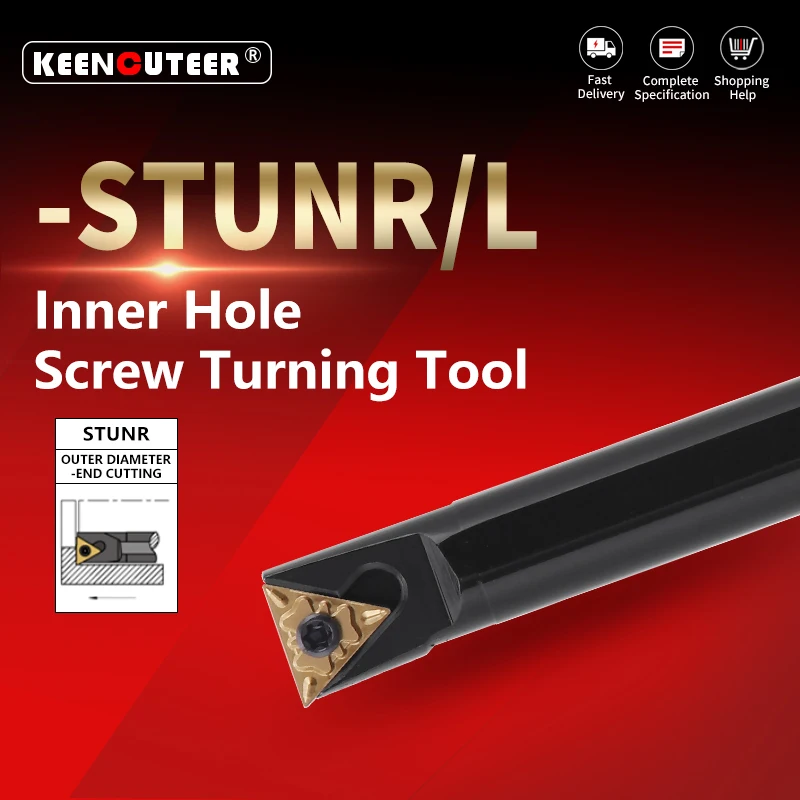 

S16Q-STUNR16 S20R-STUNR16 S16Q-STWNR16 S16Q-STFNR16 S16Q-STJNR16 Internal turning tool Lathe Turning CNC Cutting Tool Cutter Bar