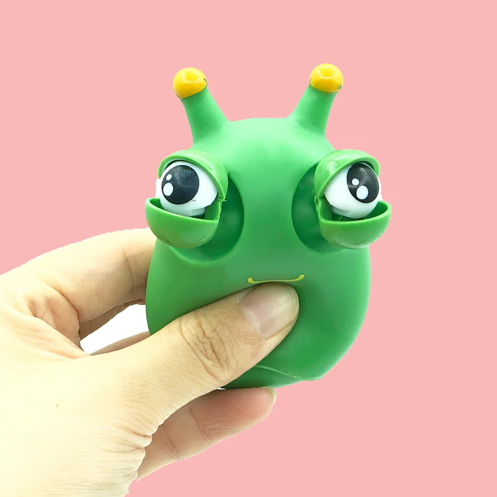 Jouets À Presser Dessin Animé, Gros Yeux, Ver Végétal, Pour L'anxiété, Joli  Animal, Anti-pression, Balles Anti-stress - Squeeze Jouets - AliExpress