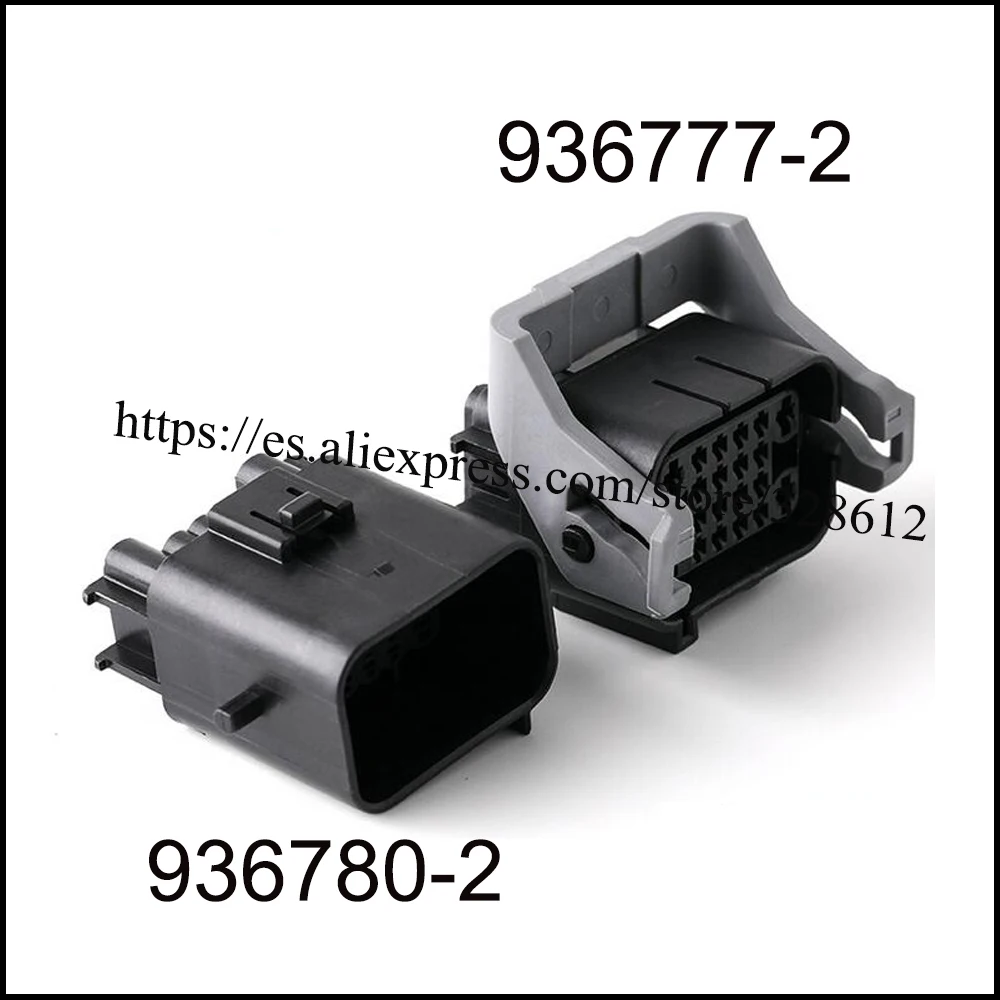 

100PCS 936780-2 936777-2 car wire male female cable Waterproof 20 pin connector automotive Plug socket don't include terminals