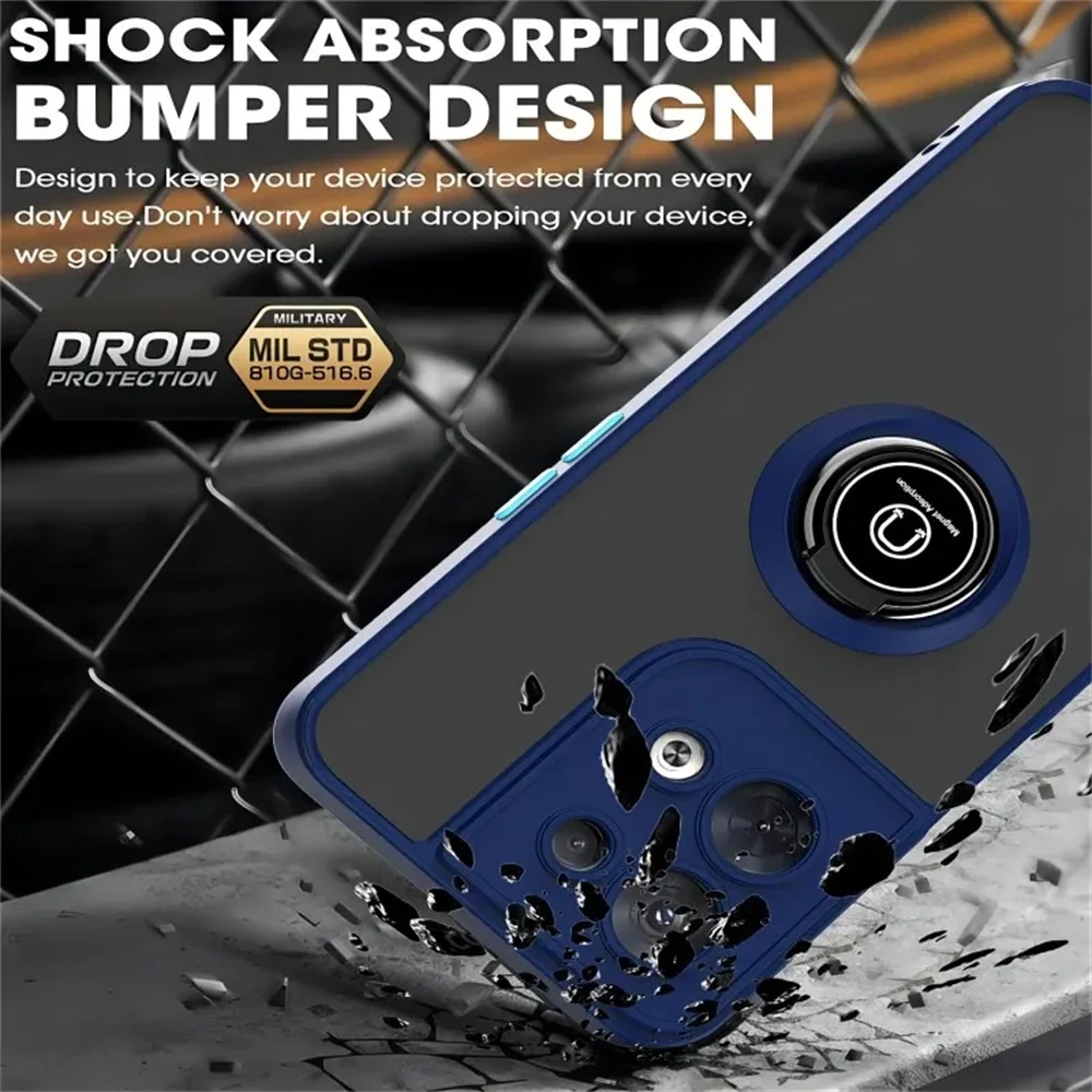 Magnet Matte Shockproof Hard Cover Case