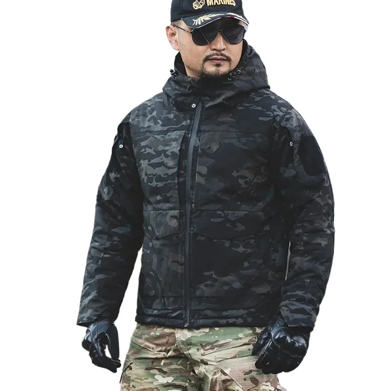 M65 Tactical Jacket Winter Parka Camouflage Coat Hiking Hunting Clothing Multicam Warm Outdoor Airsoft Outwear Windcheater