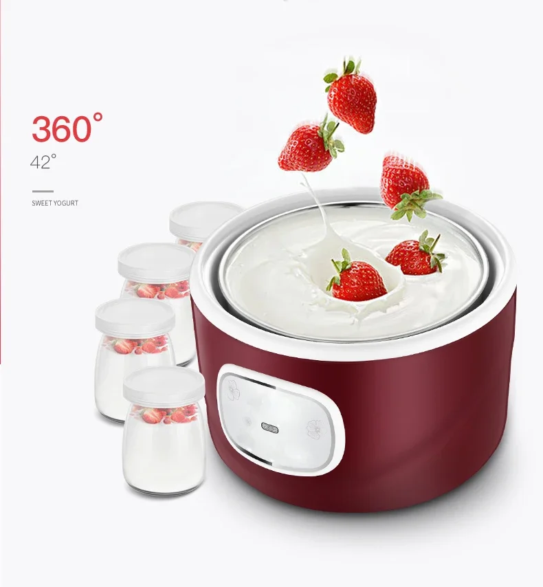 Electric Diy Machine Home Mini Ice Cream Yogurt Maker