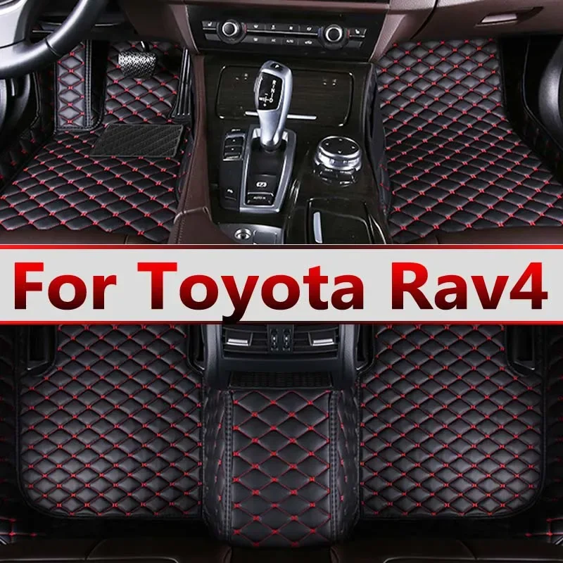 

Автомобильные коврики для Toyota Rav4 Rav 4 2020 2019 (XA50 50), автомобильные аксессуары для интерьера, водонепроницаемые защитные чехлы, кожаные коврики