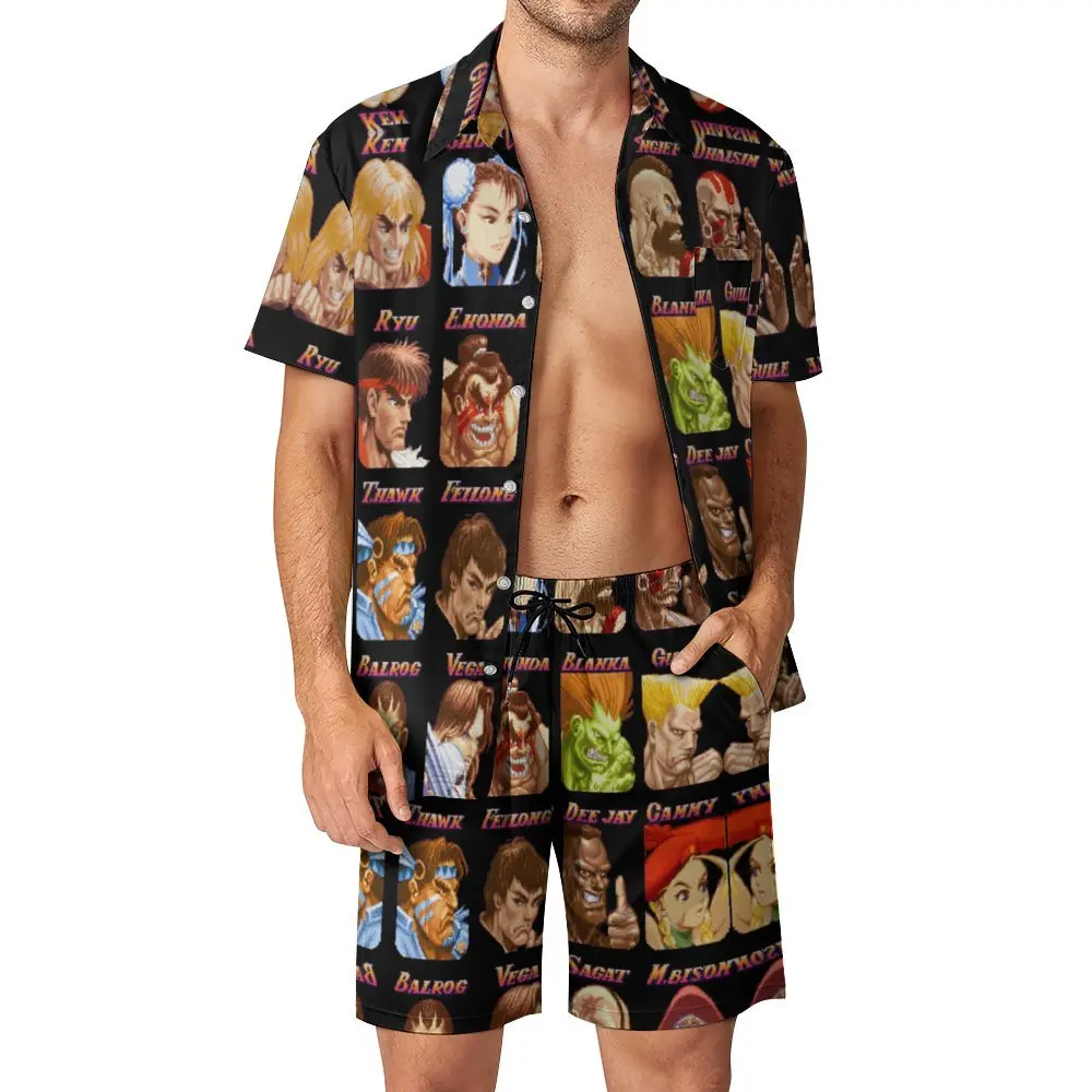 

Выберите необходимый предмет для продажи Мужской пляжный костюм крутой Графический костюм из 2 предметов Высокое качество домашний американский размер