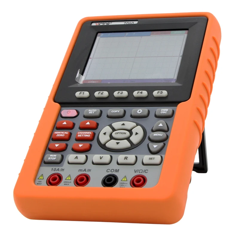 

Victor Single-channel Digital Color Oscilloscope VC2060 Portable Oscilloscope