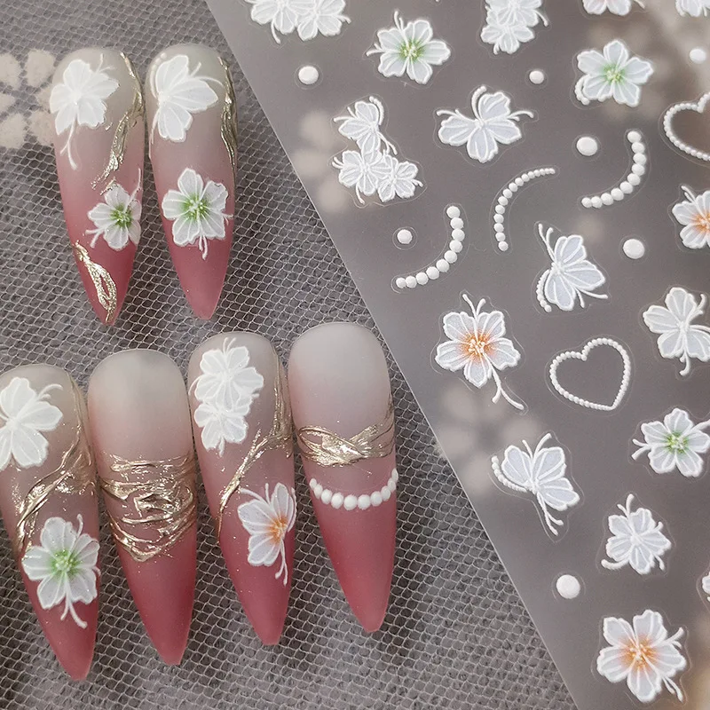 

[Meow.Sensei] Japanese New Process Tensor Thin Tough Three-Dimensional Nail Sticker Pro Adhesive Nail Stickers Ts-3266 MORNING D