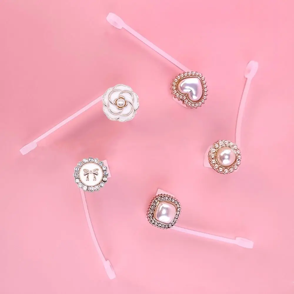 1PC Silicone Pearl Sealing Straw Plug Reusable Drinking Dust Cap Cartoon Plugs Tips Cover Suit Kitchen Cup DIY Accessories