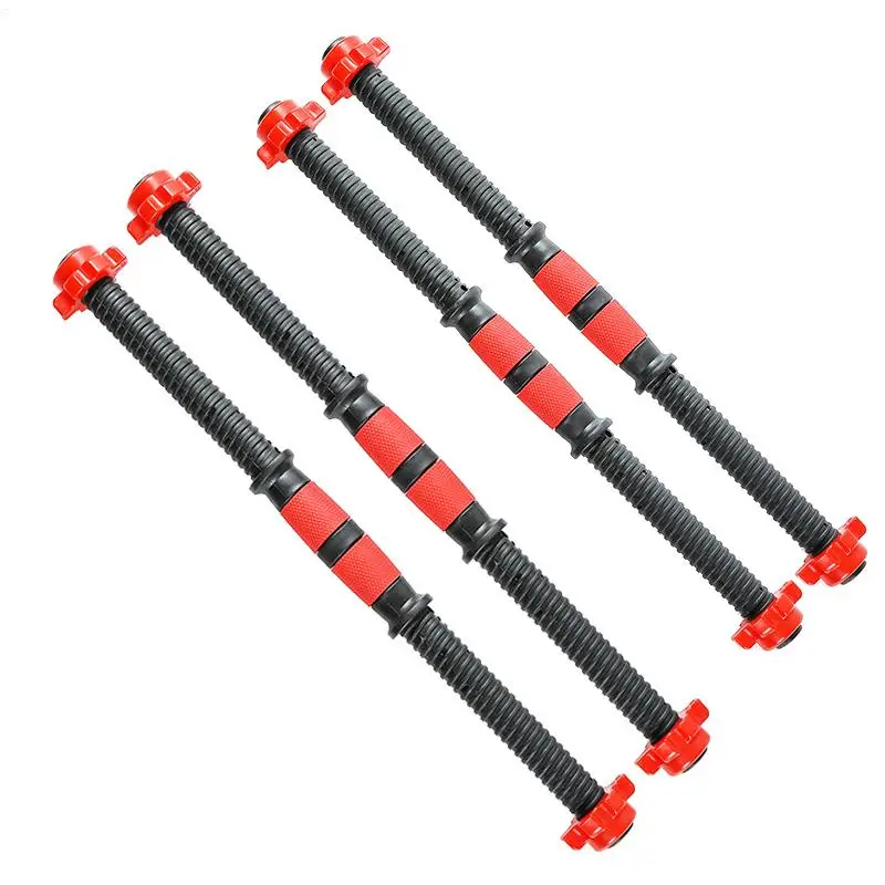 1-inch Dumbbell Handles 2pcs Adjustable Dumbbell Bar Handle Standard Threaded Handle For Men And Women Weightlifting