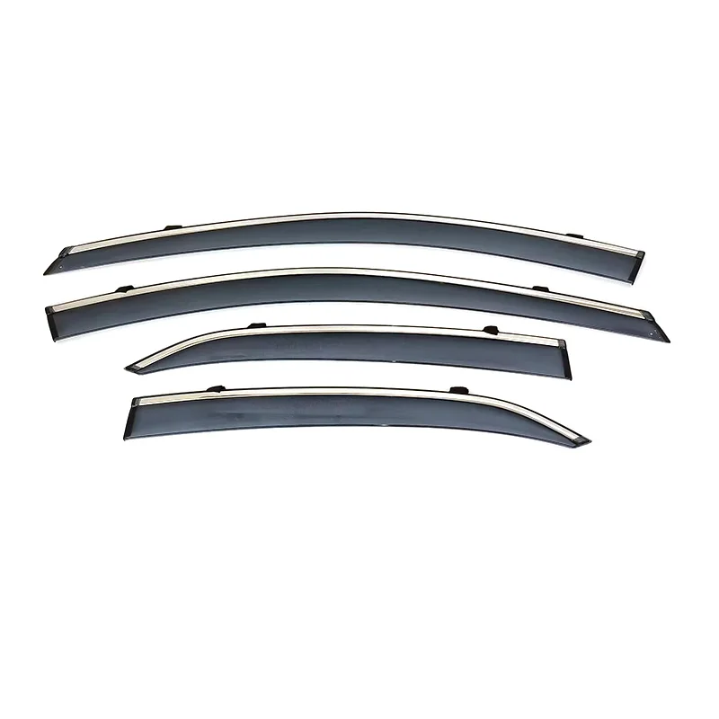 High Quality Car Door Window Rain Visor Weather Shield Deflector For Porsche Cayenne