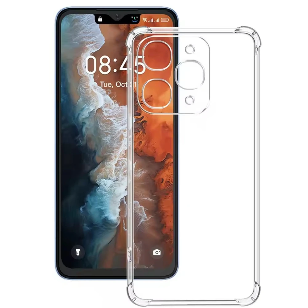 Clear Transparent Shockproof TPU Phone Case with Airbag Protection