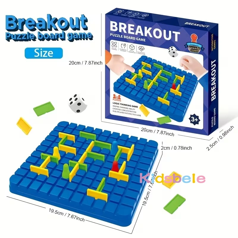 Funny Family Contest Toy Breakout Puzzle Board Game Logic Reasoning Training Parent-child Interactive Game Birthday Gift For Kid_voghion.com