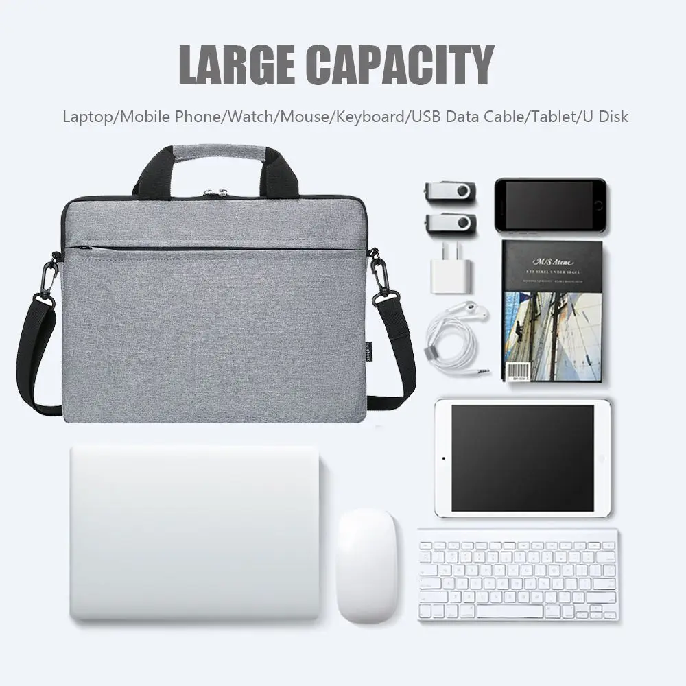 Shockproof Laptop Sleeve Case - 13314156 Inch Handbag with Large Capacity