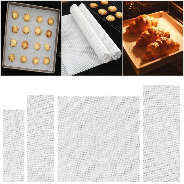 10 Pack Silicone Dehydrator Sheets Non-stick Food Fruit Reusable Steamer  Mesh