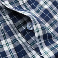 S-XL Hommes Coton Sous-Vêtements Boxer Shorts Casual Plaid artificiel astique Ceinture Bouton Hommes Boxer Sous-Vêtements Confortables Shorts pour La Maison 4