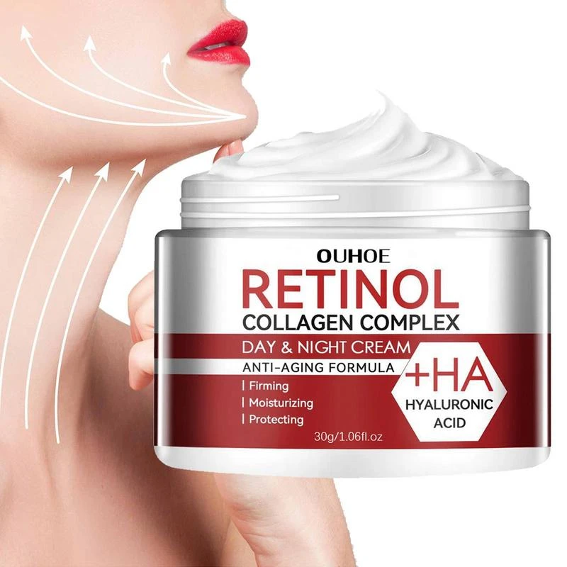 Retinol Face Moisturizing Cream With Vitamin C Licorice Root & Peony