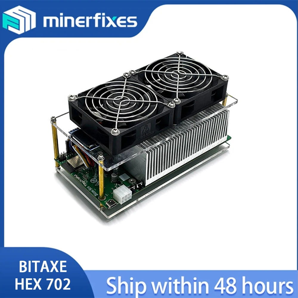 Brand New BTC Miners Bitaxe Supra Hex 702 6Th/s Crypto Miner