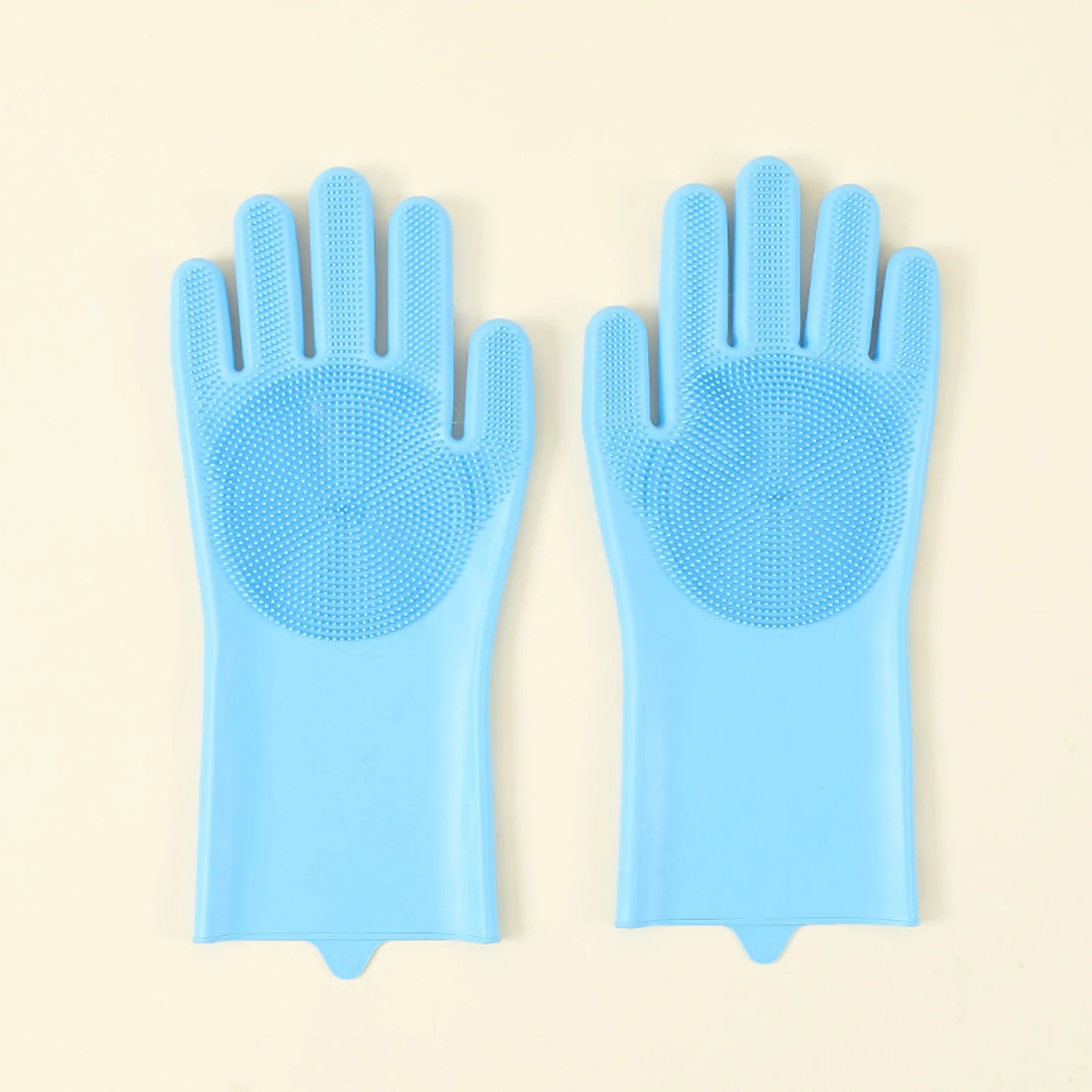 Pet Grooming Cleaning Gloves Dog Cat Bathing Shampoo Glove Scrubber Magic Dishwashing Cleanner Sponge Silicon Hair Removal Glove