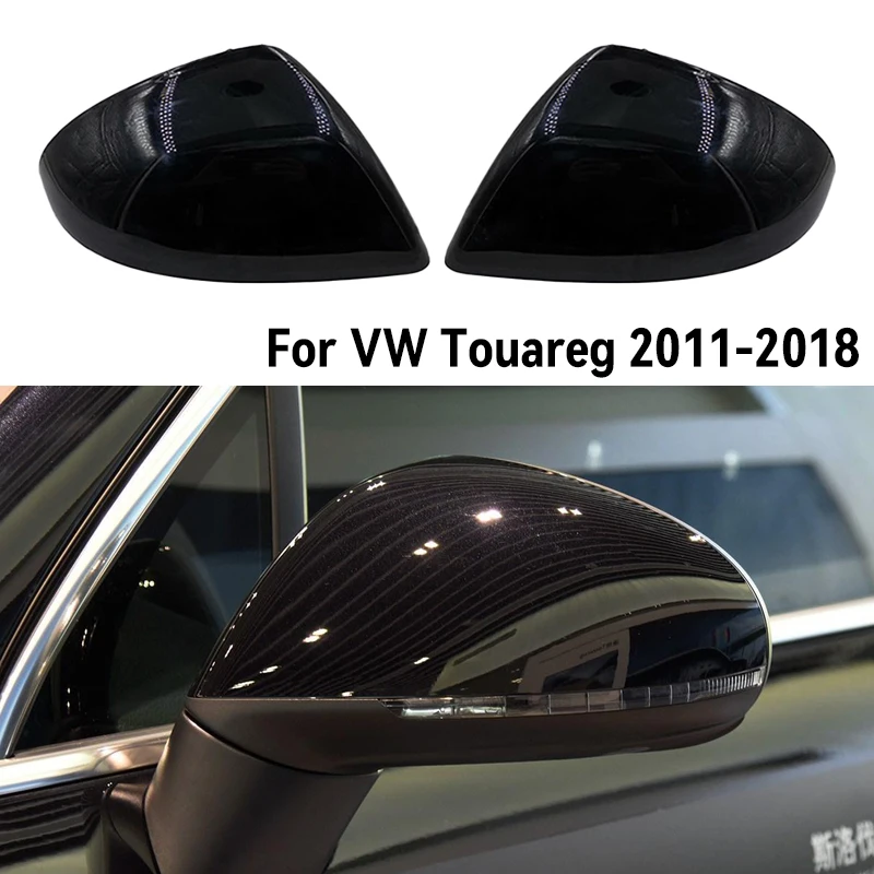 Auto Side Rearview Mirror Cover Wing Mirror Housing For VW Touareg 2011